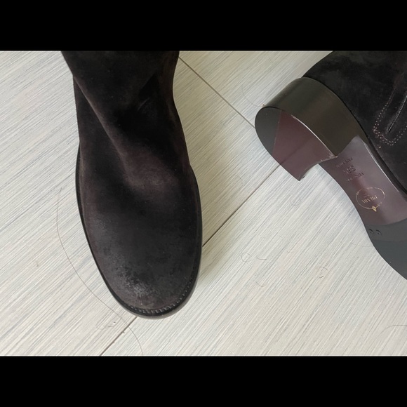 Prada Boots Brown Suede. - Picture 7 of 8